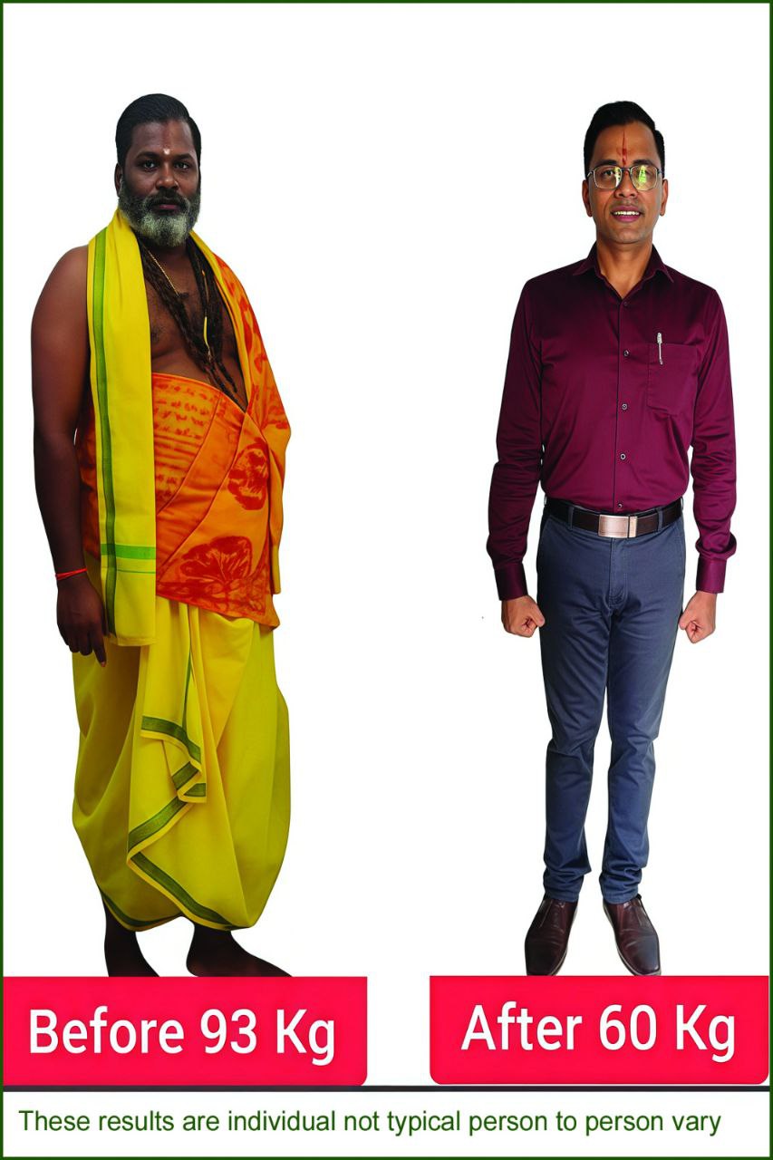 Before-and-after transformation shared by Smiling Transformations community member 8